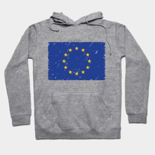 Flag Europe. Europe flag. Hoodie